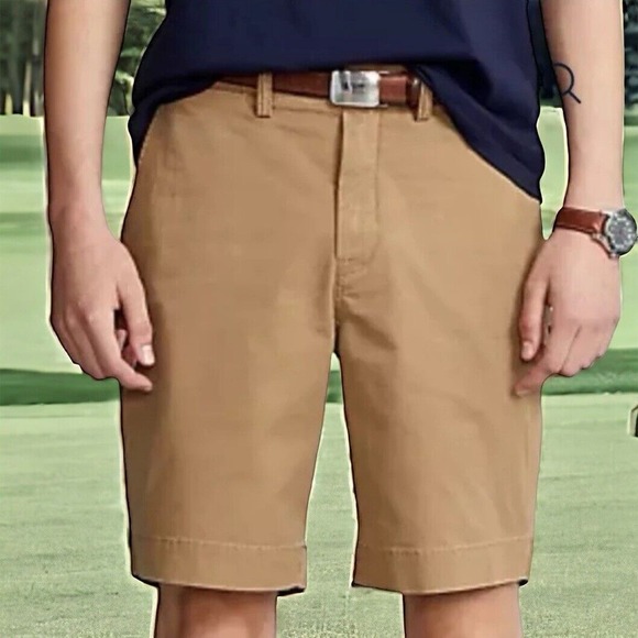 Polo Ralph Lauren RRL Stretch Classic Fit Golf Shorts Mens 38 New Fast Ship